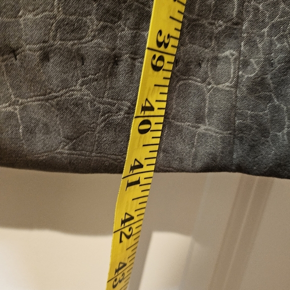 Dressbarn Green Crocodile Print Short Sleeve Midi Dress Career Work Office 16W - Picture 5 of 14